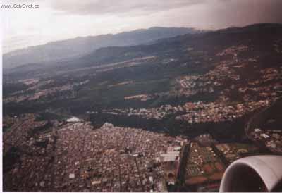 Foto: Guatemala-Leteck� pohled na Guatemala City