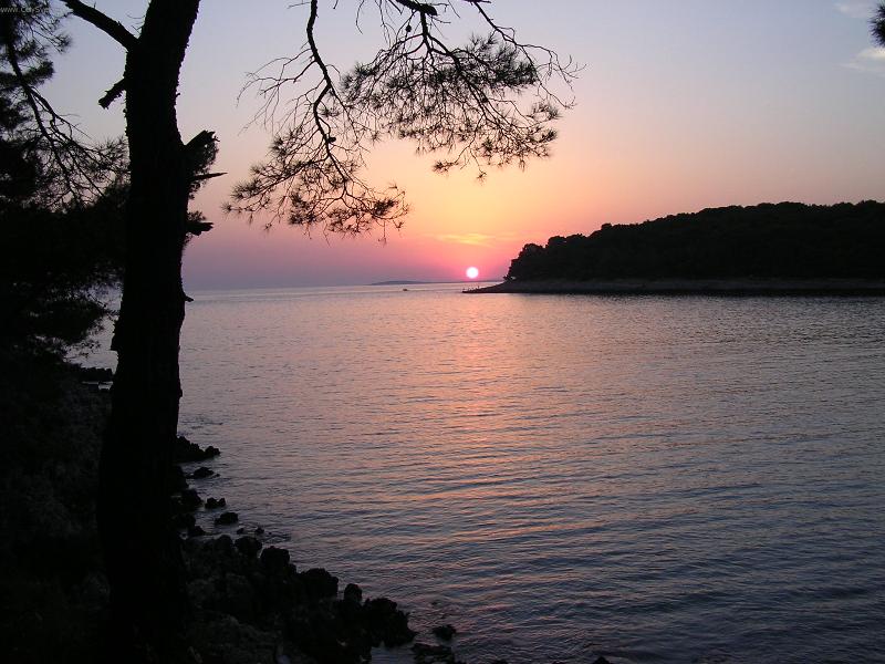 Foto: Z�pad slunce nad mo�em