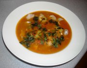 Recept online Ryb� pol�vka s kuku�ic� a cuketou 